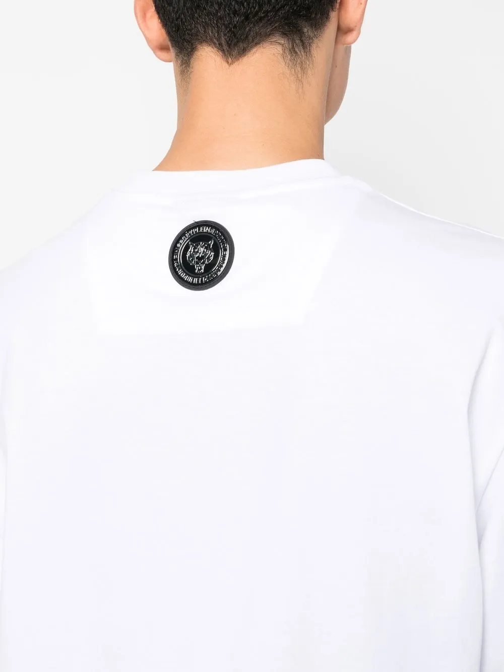 Plein Sport T-shirt met logo-reliëf Wit