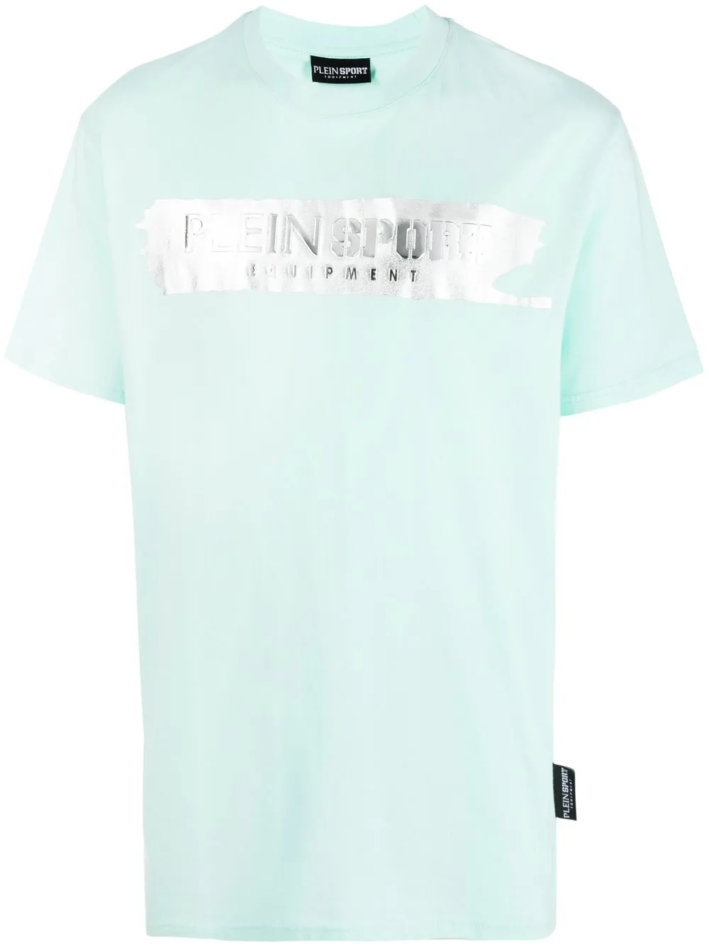 Plein Sport logo-print short-sleeved T-shirt | Green | Image 1
