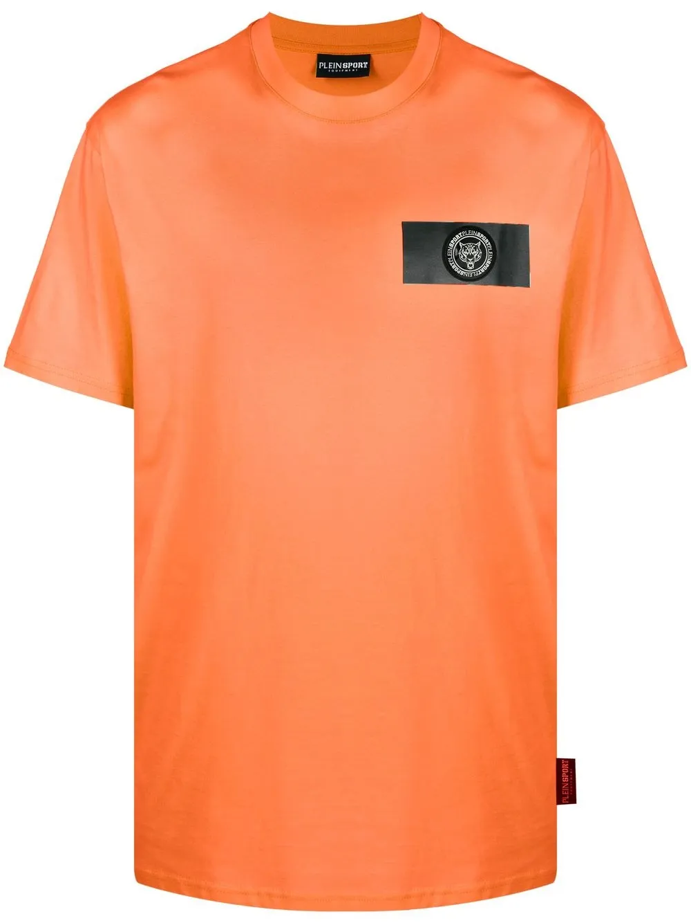 

Plein Sport tiger-motif short-sleeved T-shirt - Orange