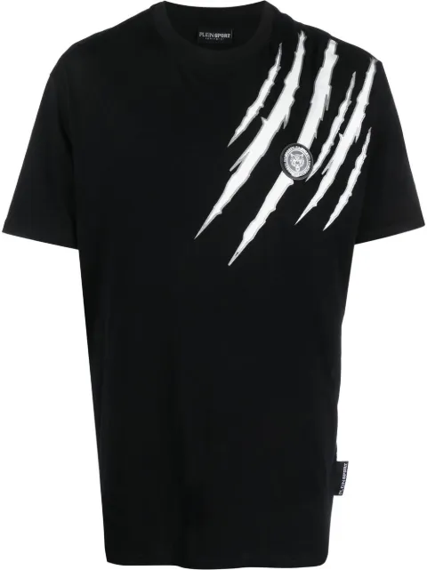 Plein Sport playera manga corta con estampado gráfico