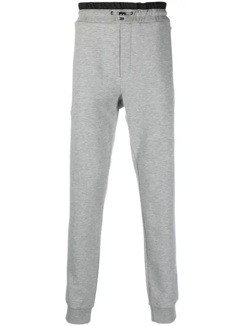 Plein Sport pantalon de jogging à patch logo
