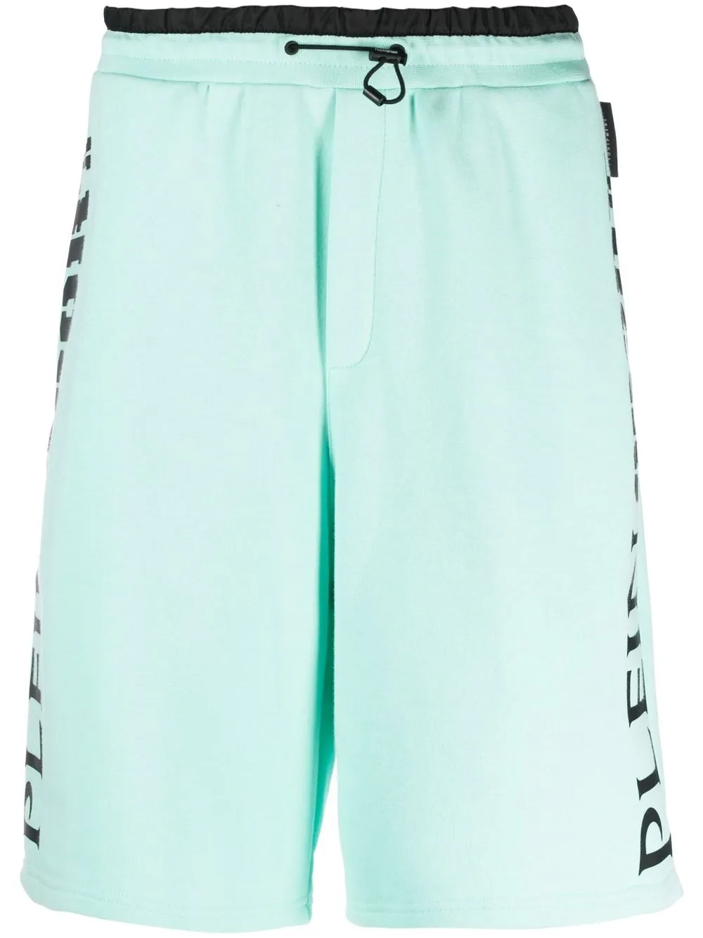 

Plein Sport logo-print jogging shorts - Green