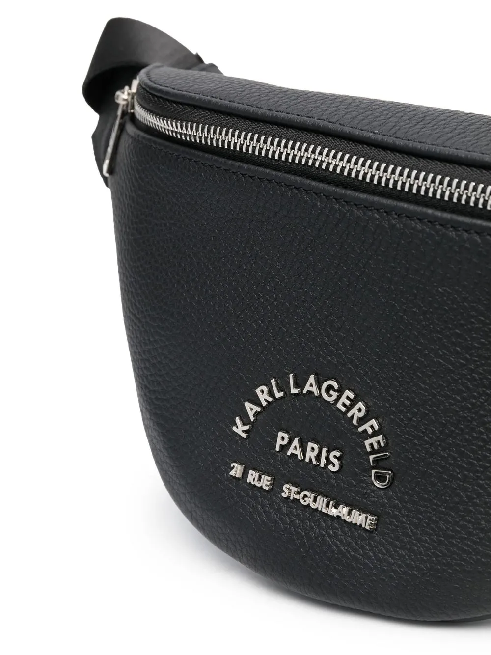 karl lagerfeld logo belt