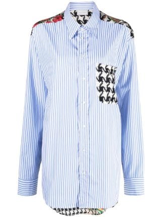 Pierre-Louis Mascia mix-print Shirt - Farfetch