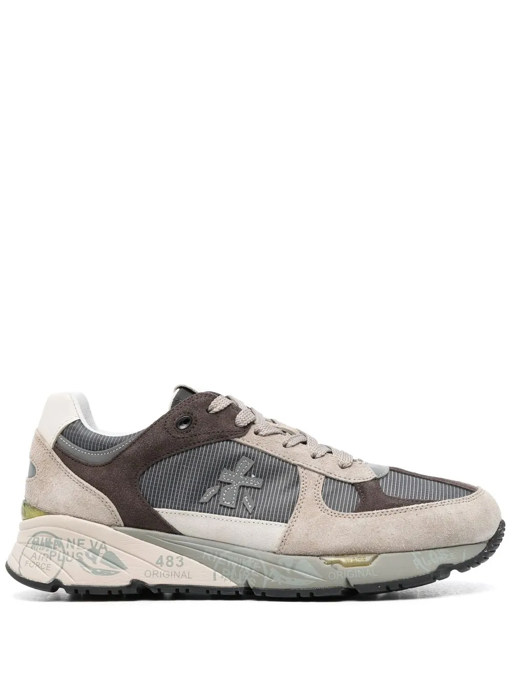 

Premiata logo-patch low-top sneakers - Neutrals