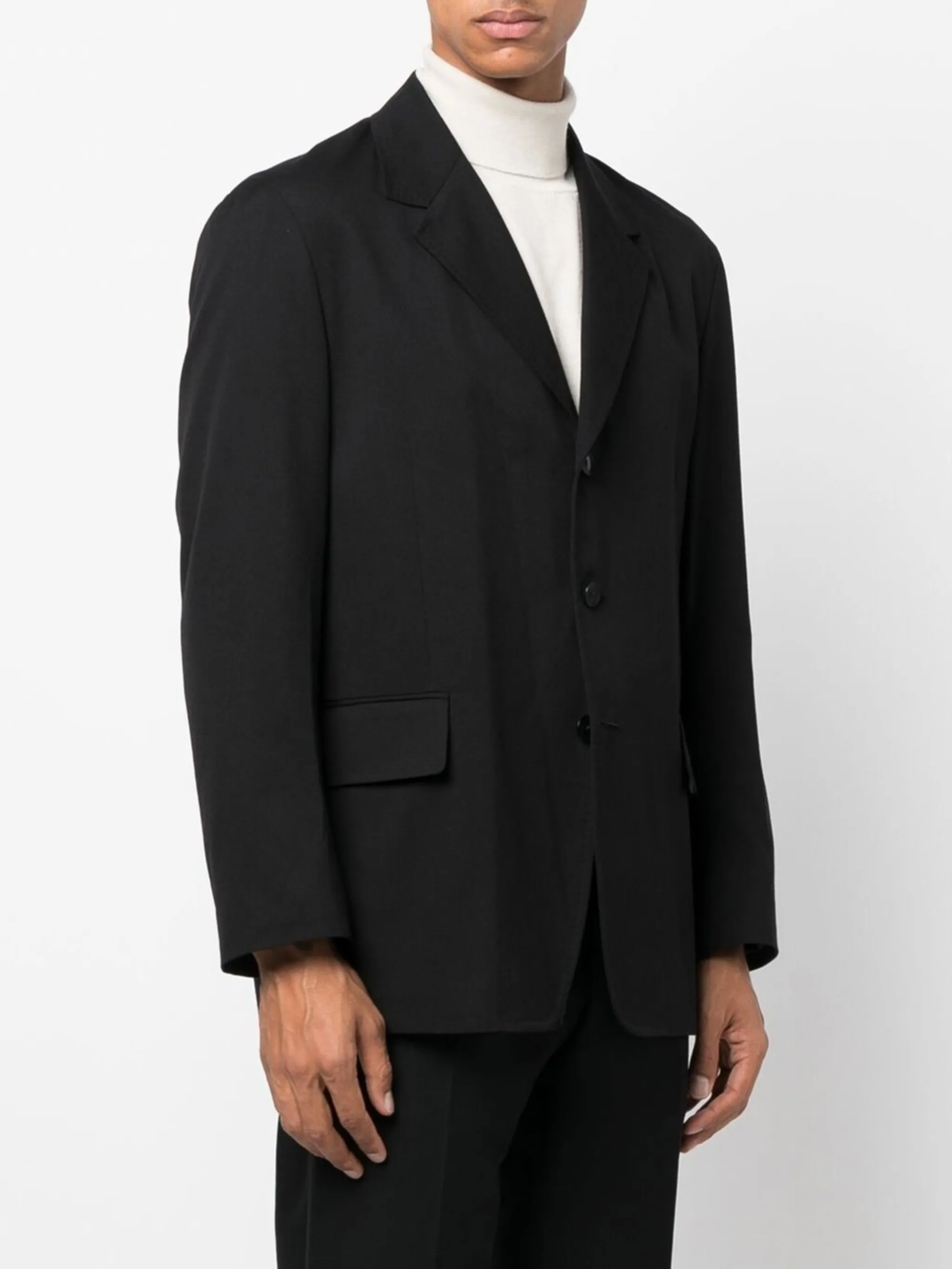 singlebreasted cottonwool blazer Auralee