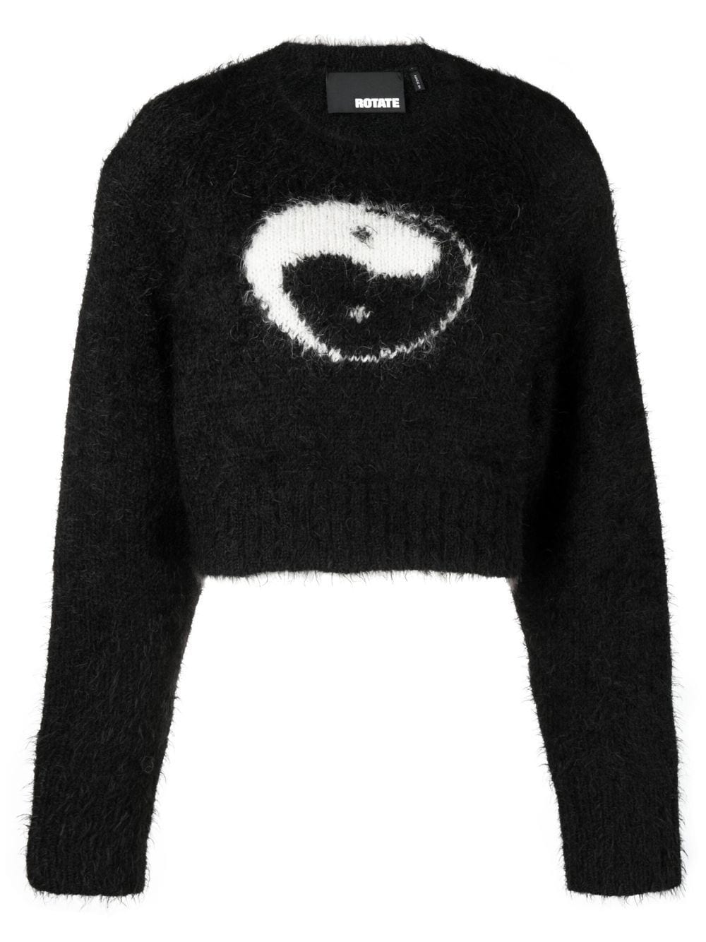 intarsia-knit jumper