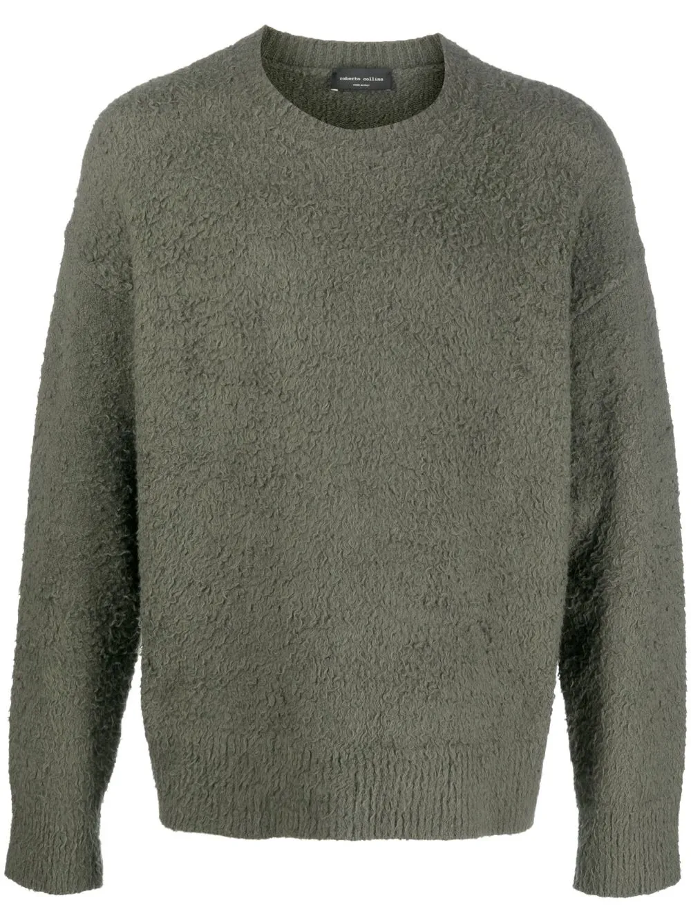 

Roberto Collina crew-neck long-sleeve jumper - Green