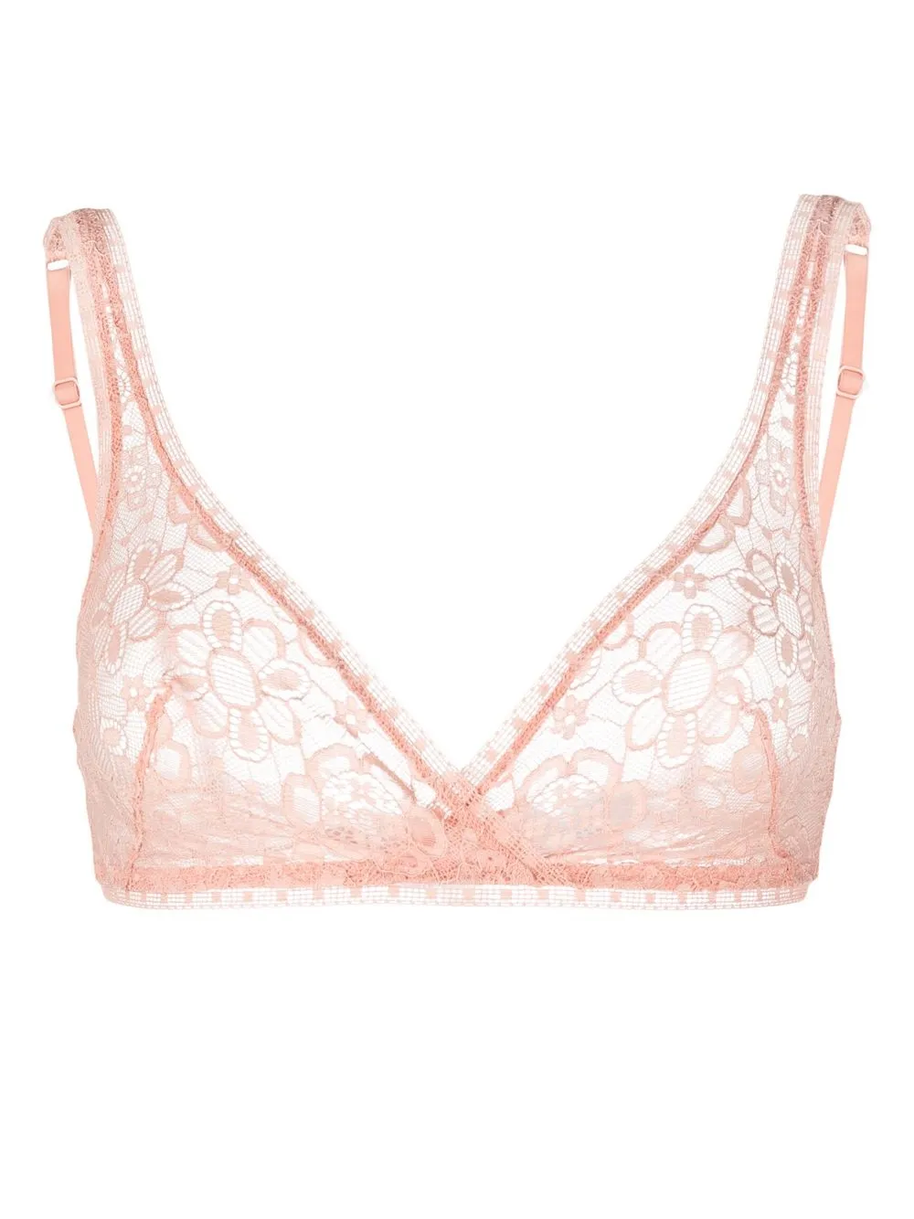 

ERES Heureux floral lace bra - Pink