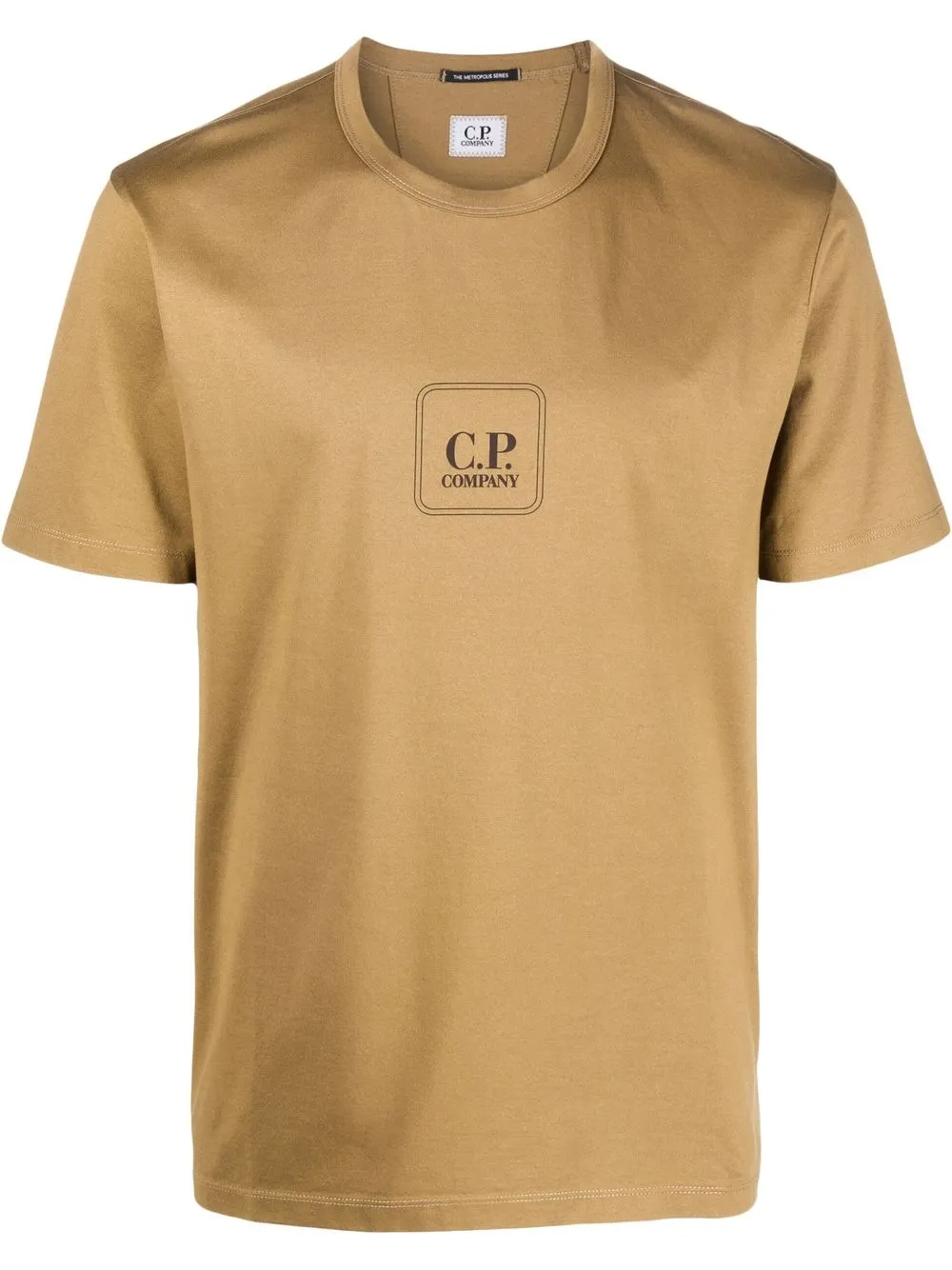 

C.P. Company logo-print short-sleeve t-shirt - Neutrals