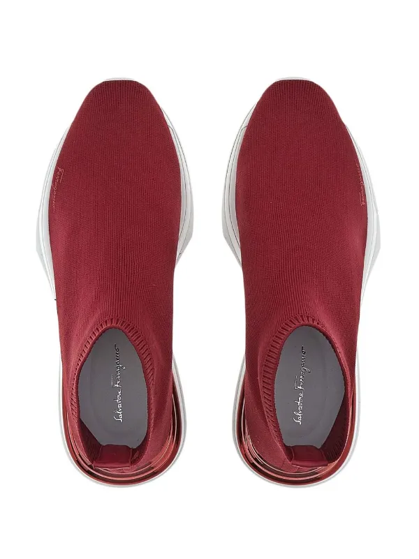 Ferragamo ソックススニーカー | レッド | FARFETCH JP
