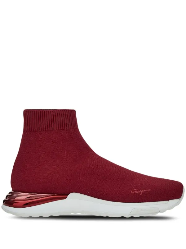 Ferragamo ソックススニーカー | レッド | FARFETCH JP