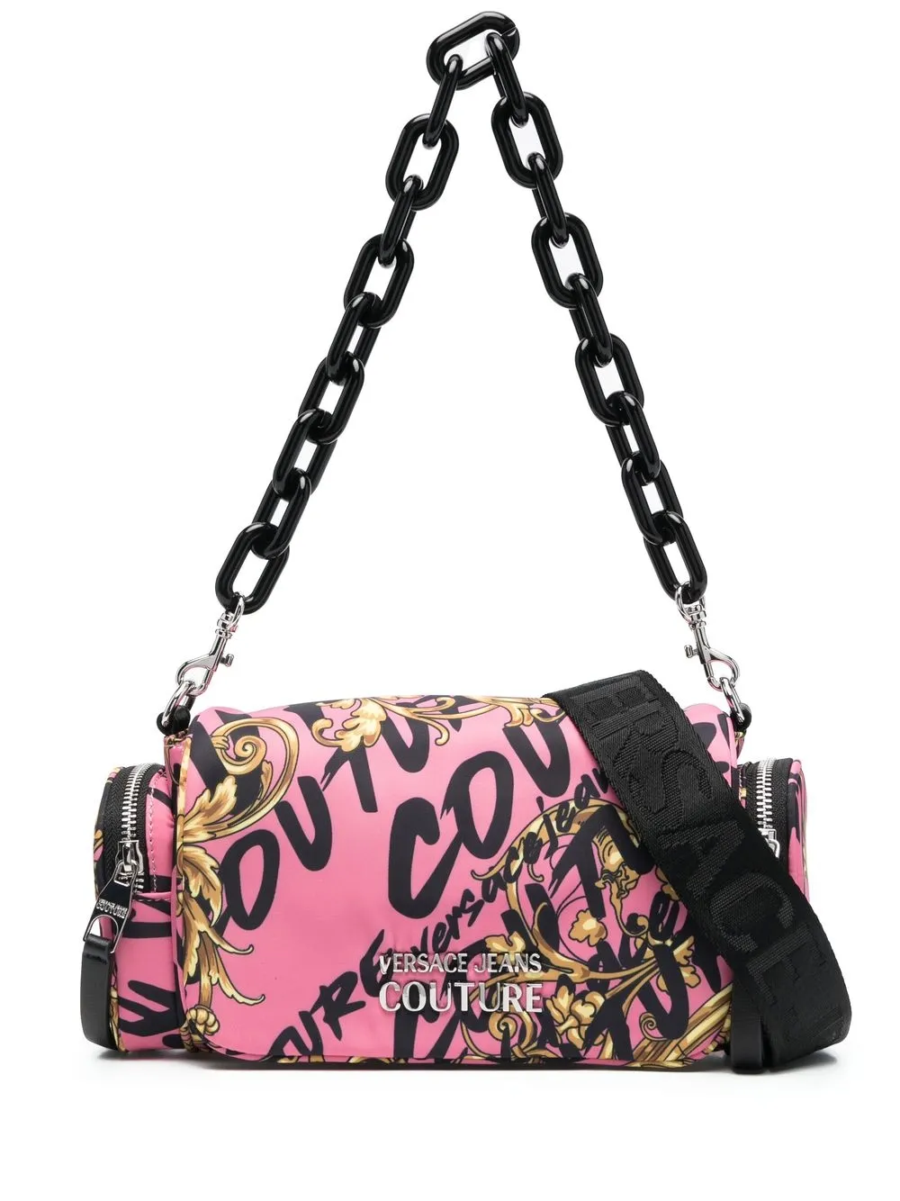 

Versace Jeans Couture bolsa crossbody Logo Brush Couture - Rosado