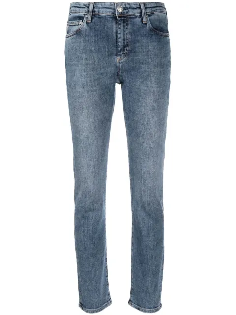 AG Jeans high-rise straight-leg jeans