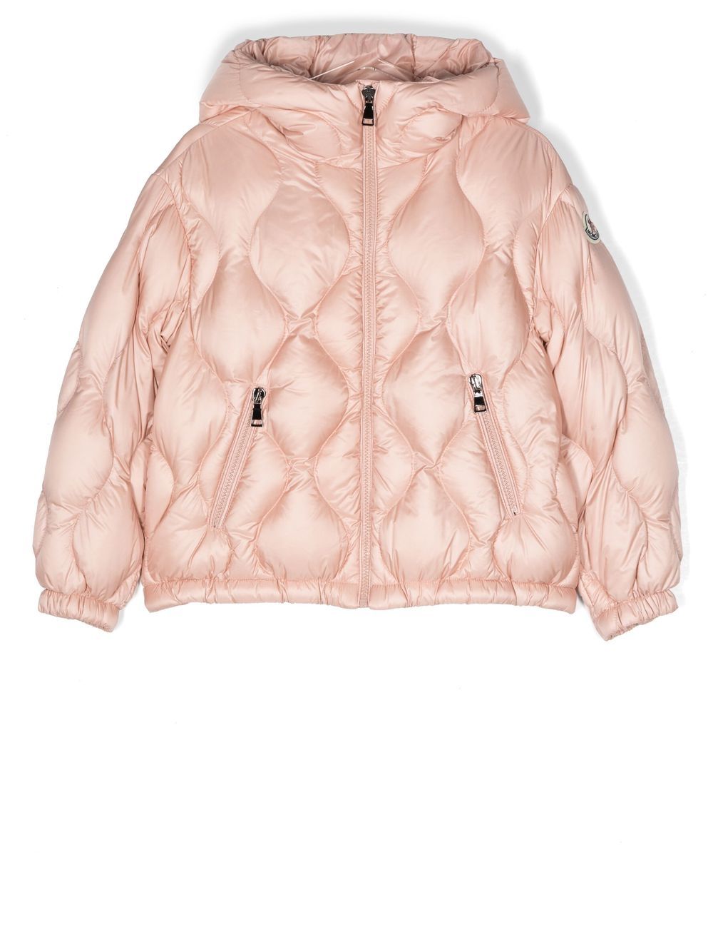 

Moncler Enfant Anothon hooded puffer jacket - Pink