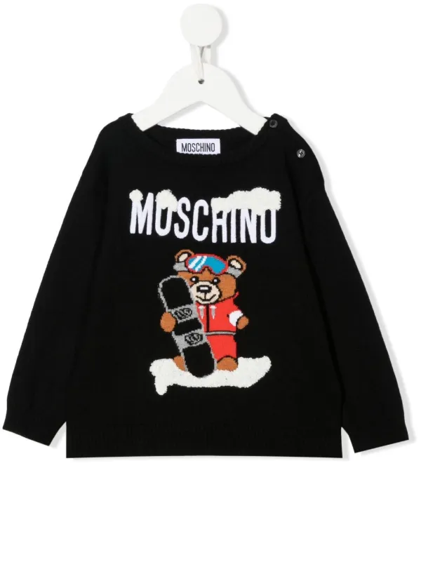 Kids teddy jumper best sale