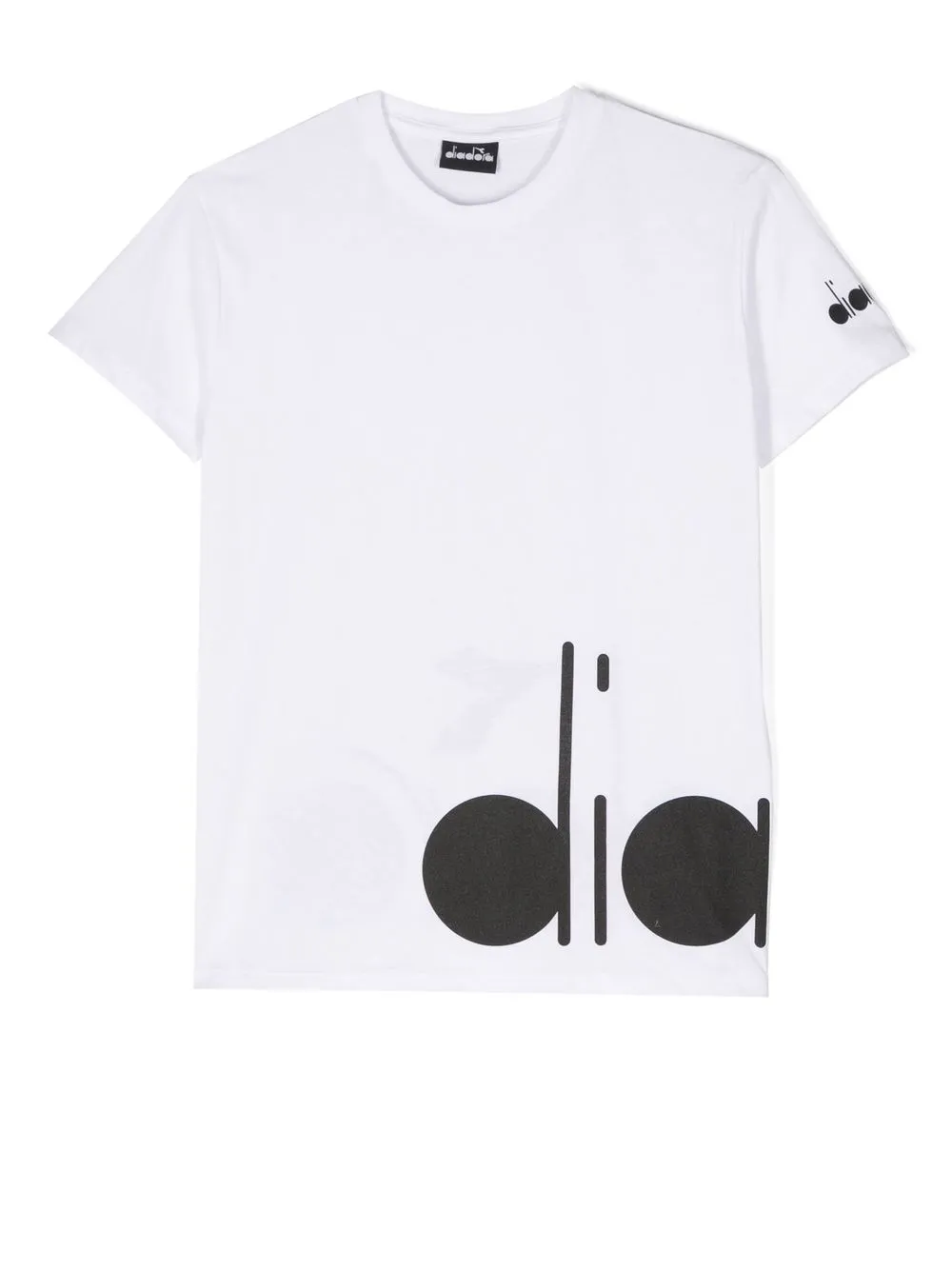 

Diadora Junior playera con logo estampado - Blanco