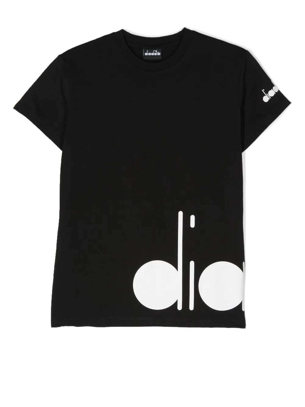 

Diadora Junior playera con logo estampado - Negro