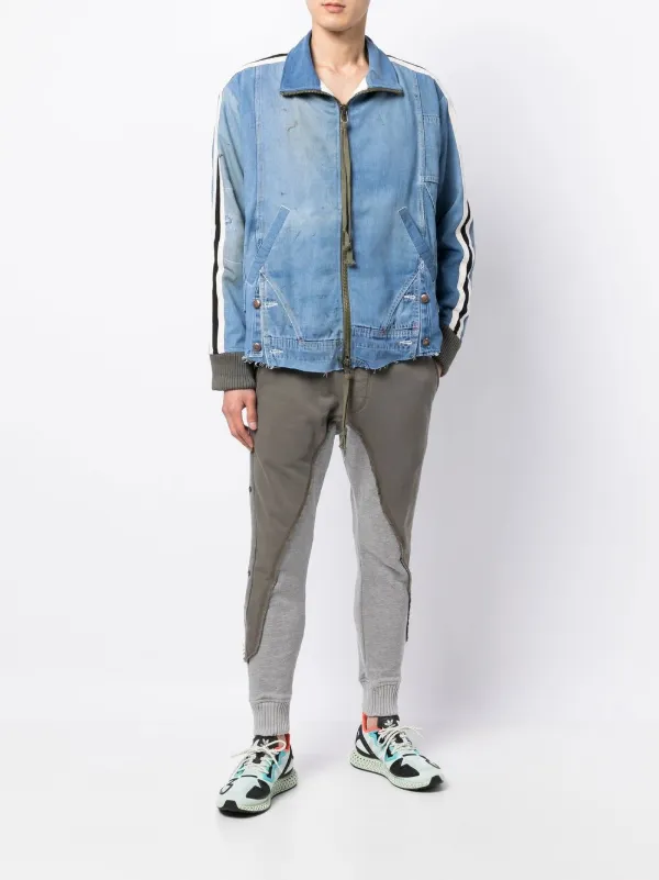 Greg Lauren パッチワーク　チノ　襤褸 Greg Lauren パッチワーク パンツ | グリーン | FARFETCH JP