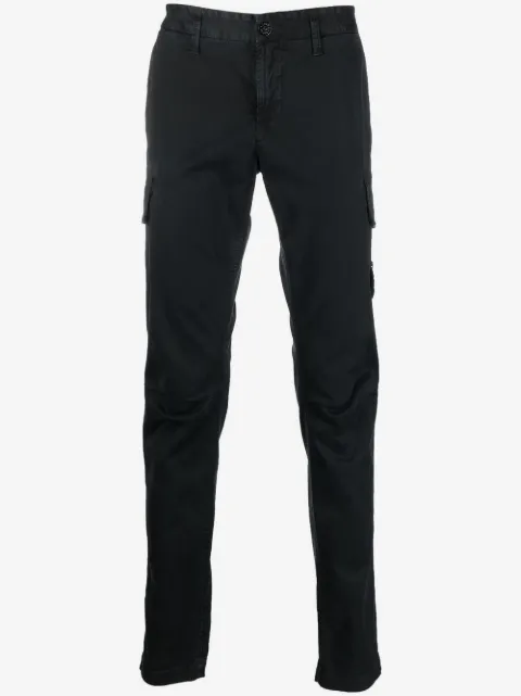 Stone Island Compass-patch cargo trousers