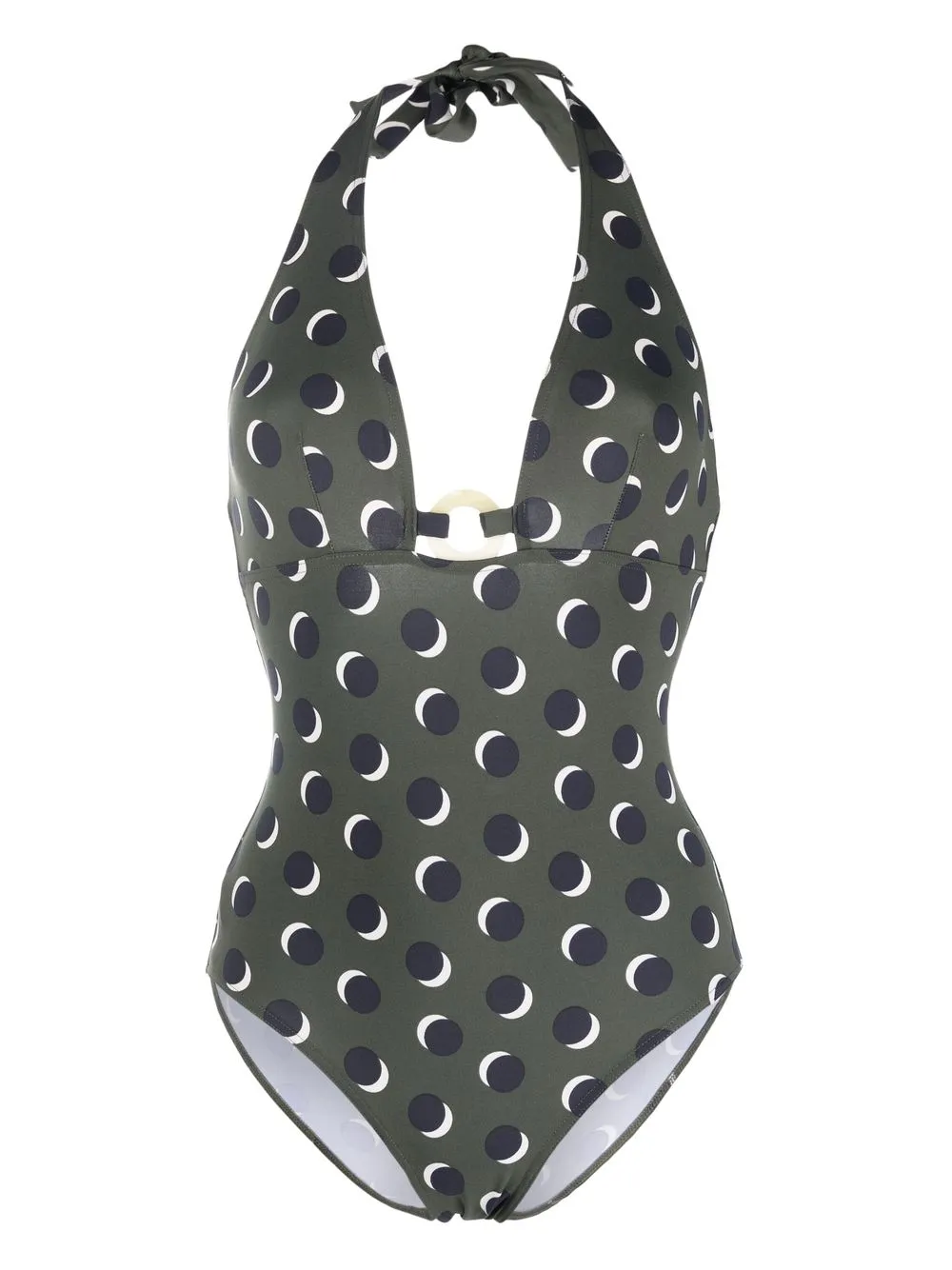 

ERES Sommeil Lune one-piece swimsuit - Green