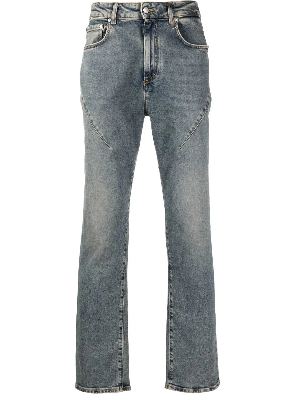 

Represent straight-leg stonewash jeans - Blue