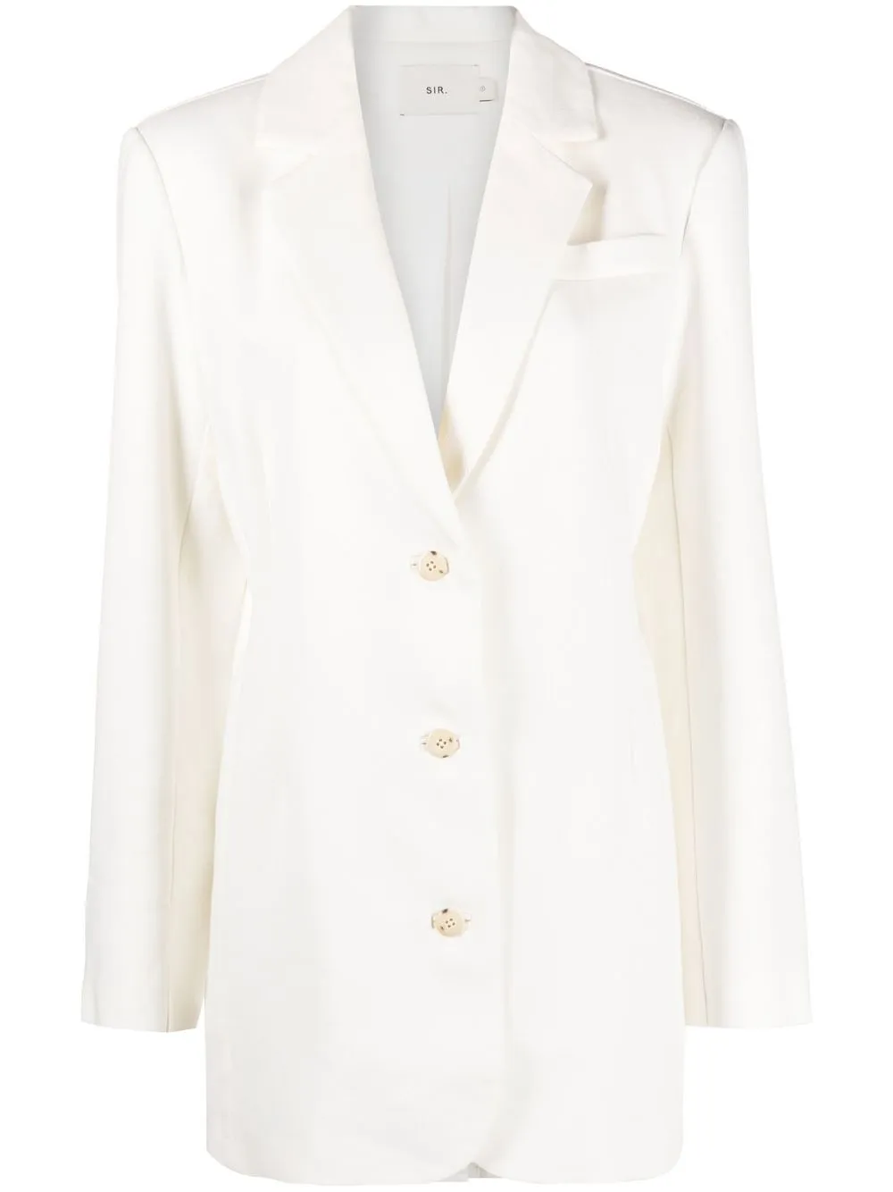 

SIR. Clemence single-breasted blazer - White