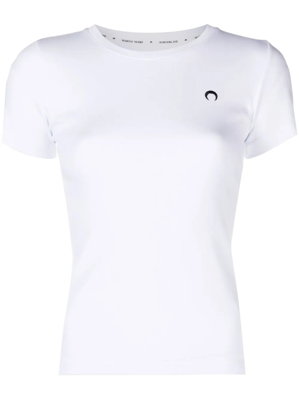 

Marine Serre short-sleeve T-shirt - White