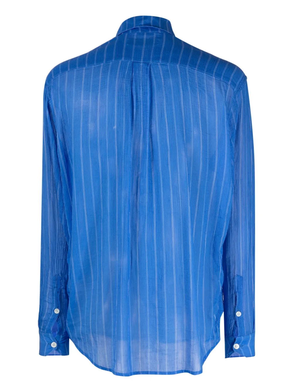 OUR LEGACY Initial striped shirt - Blauw