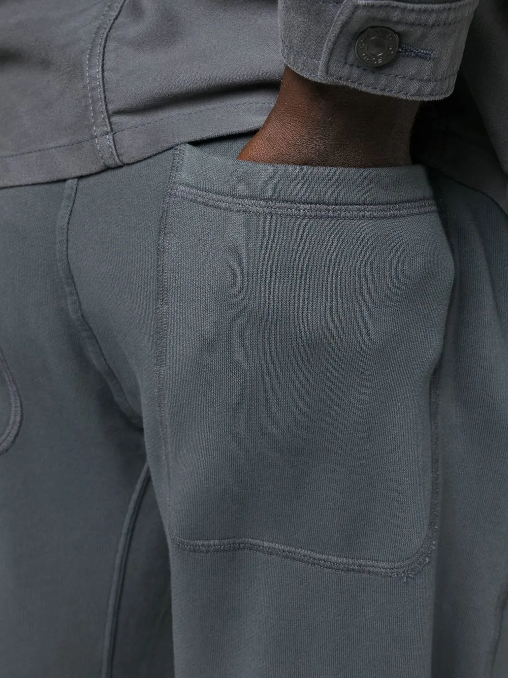 Tom Ford Drawstring Cotton Track Pants In Black