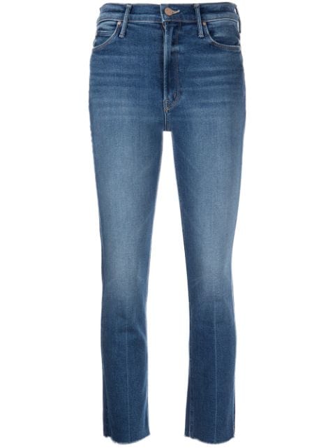 MOTHER - Dazzler mid-rise cropped jeans