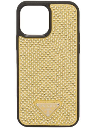 Prada logo-plaque Smartphone Case - Farfetch