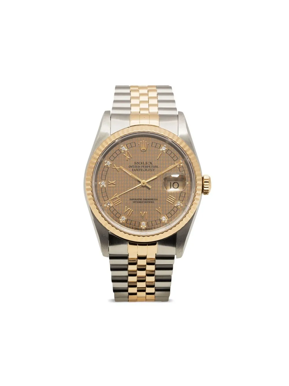 

Rolex reloj Datejust de 34mm 1990 pre-owned - Dorado