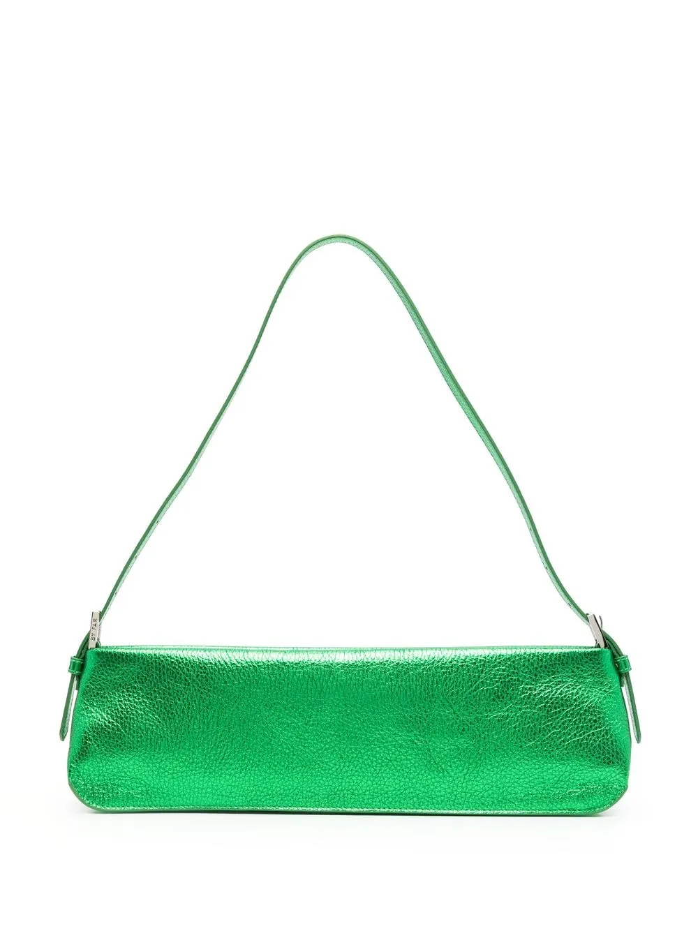 

BY FAR bolsa de hombro Dulce Long metálica - Verde