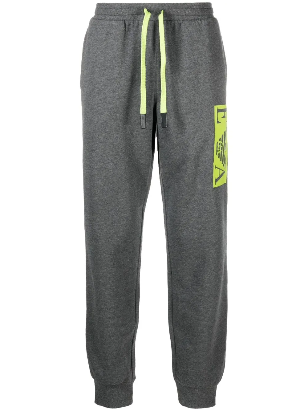 

Emporio Armani pants con logo estampado - Gris