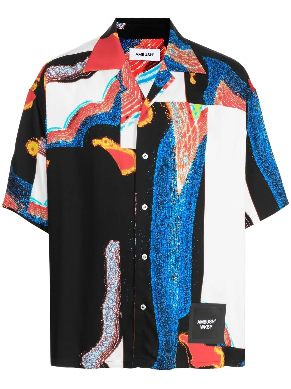 

AMBUSH graphic-print short-sleeved shirt - Multicolour