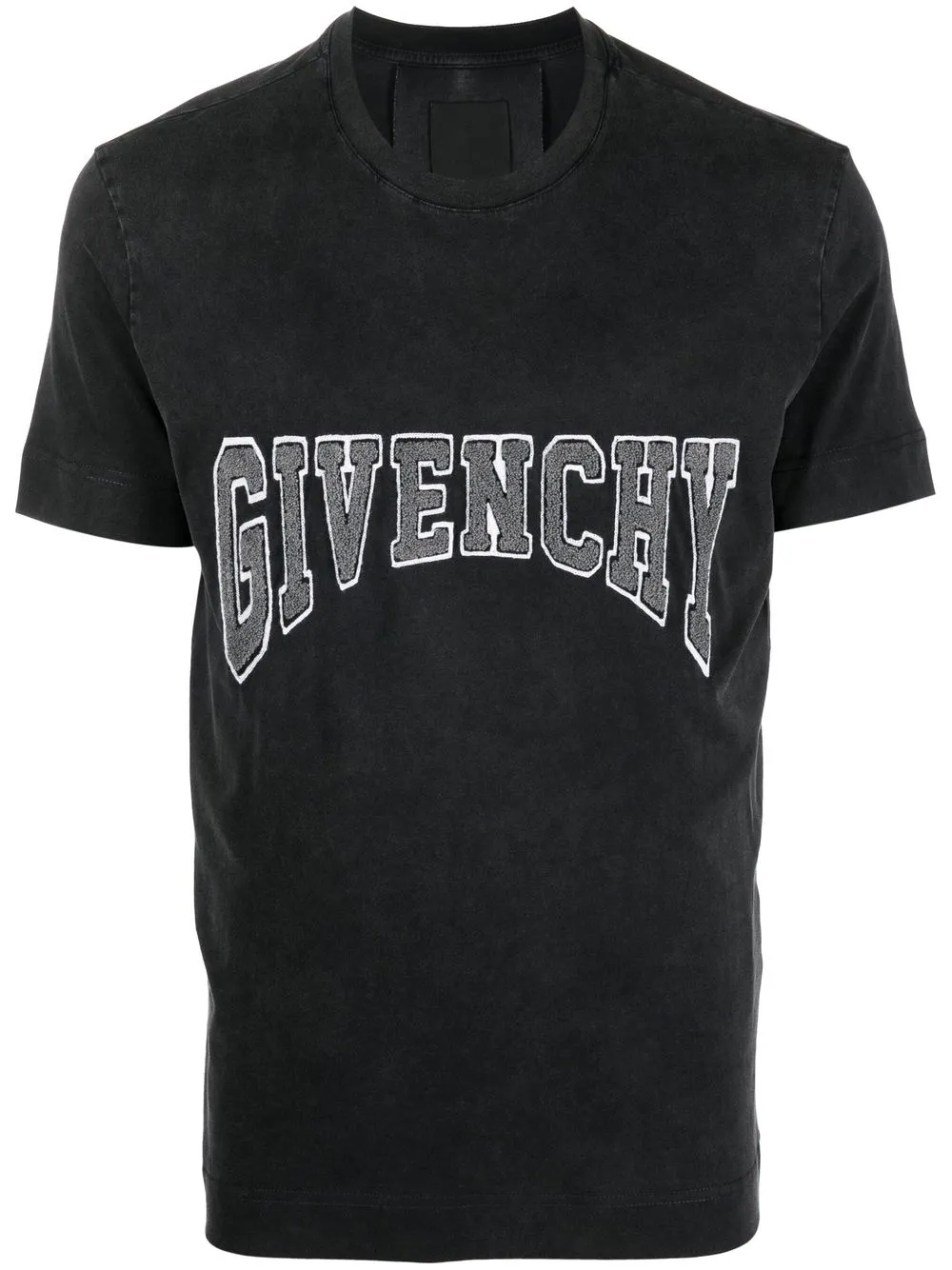 

Givenchy logo-embroidered T-shirt - Black