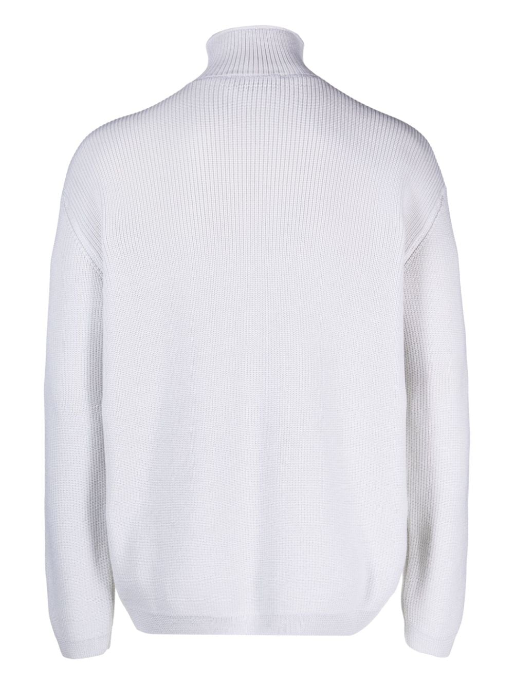 OUR LEGACY zipped funnel-neck jumper - Beige
