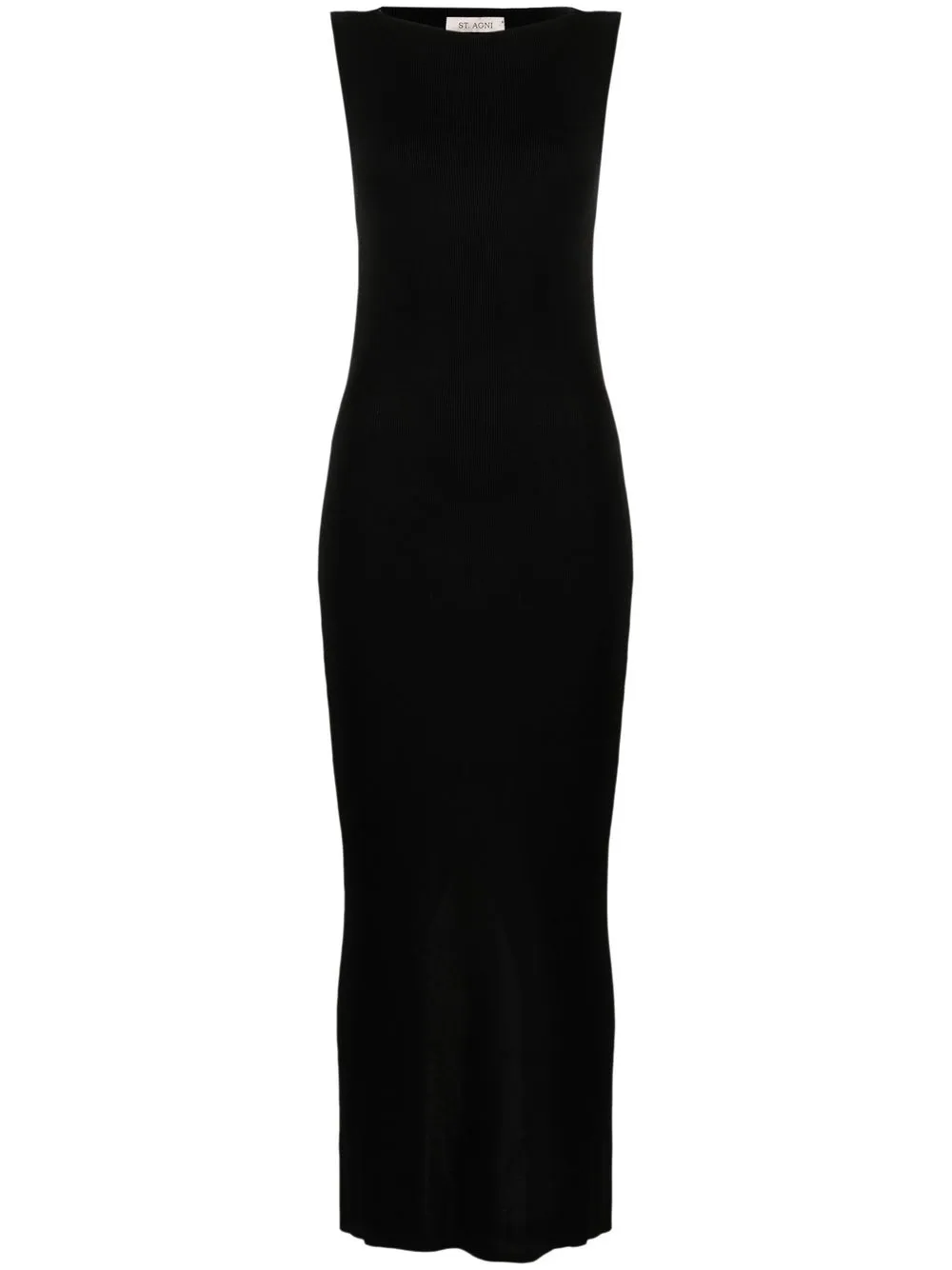 

St. Agni cut-out midi-dress - Black