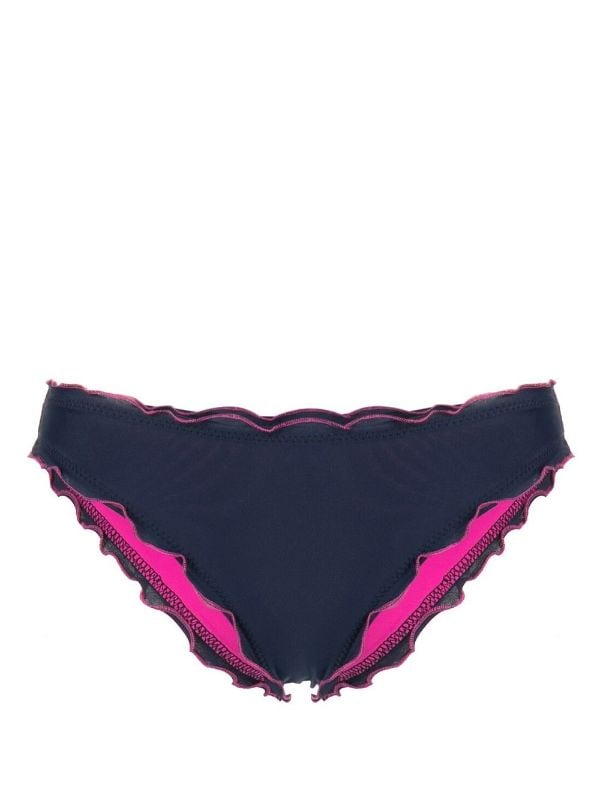 Sherris ruffled-trim Bikini Bottoms - Farfetch