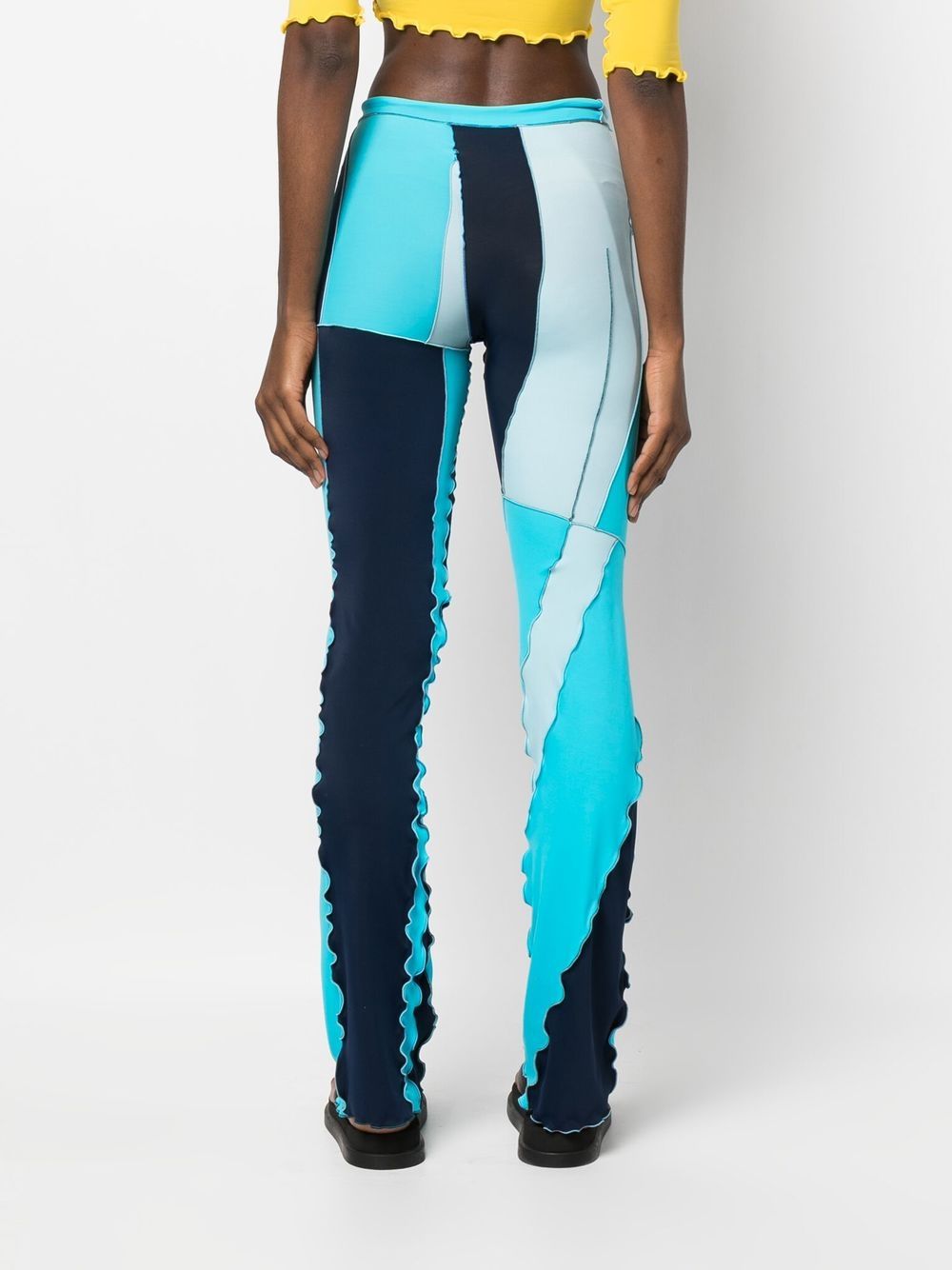 Off white nike hot sale leggings blue