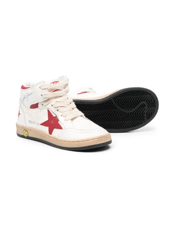 Golden goose rosse clearance alte