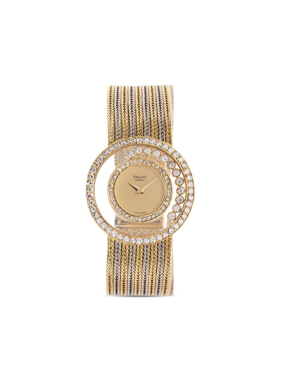 Chopard Pre-Owned 2022 pre-owned Happy Diamonds 32mm