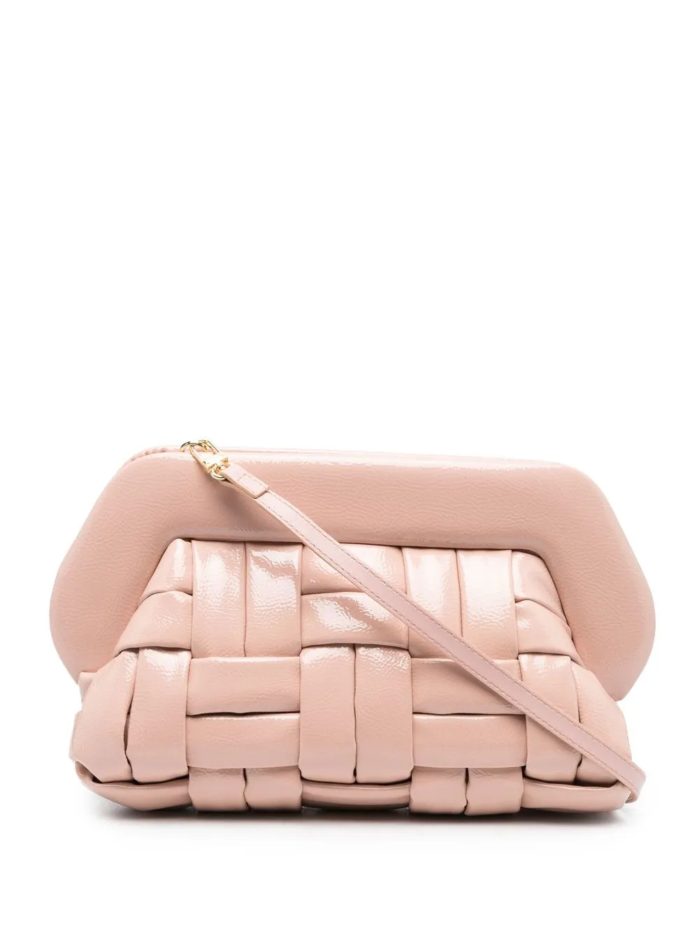 

Themoirè Bios woven shoulder bag - Pink