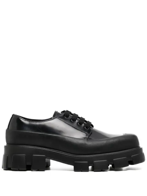 Prada brushed Derby shoes