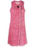 Lanvin fringe-trim dress - Pink