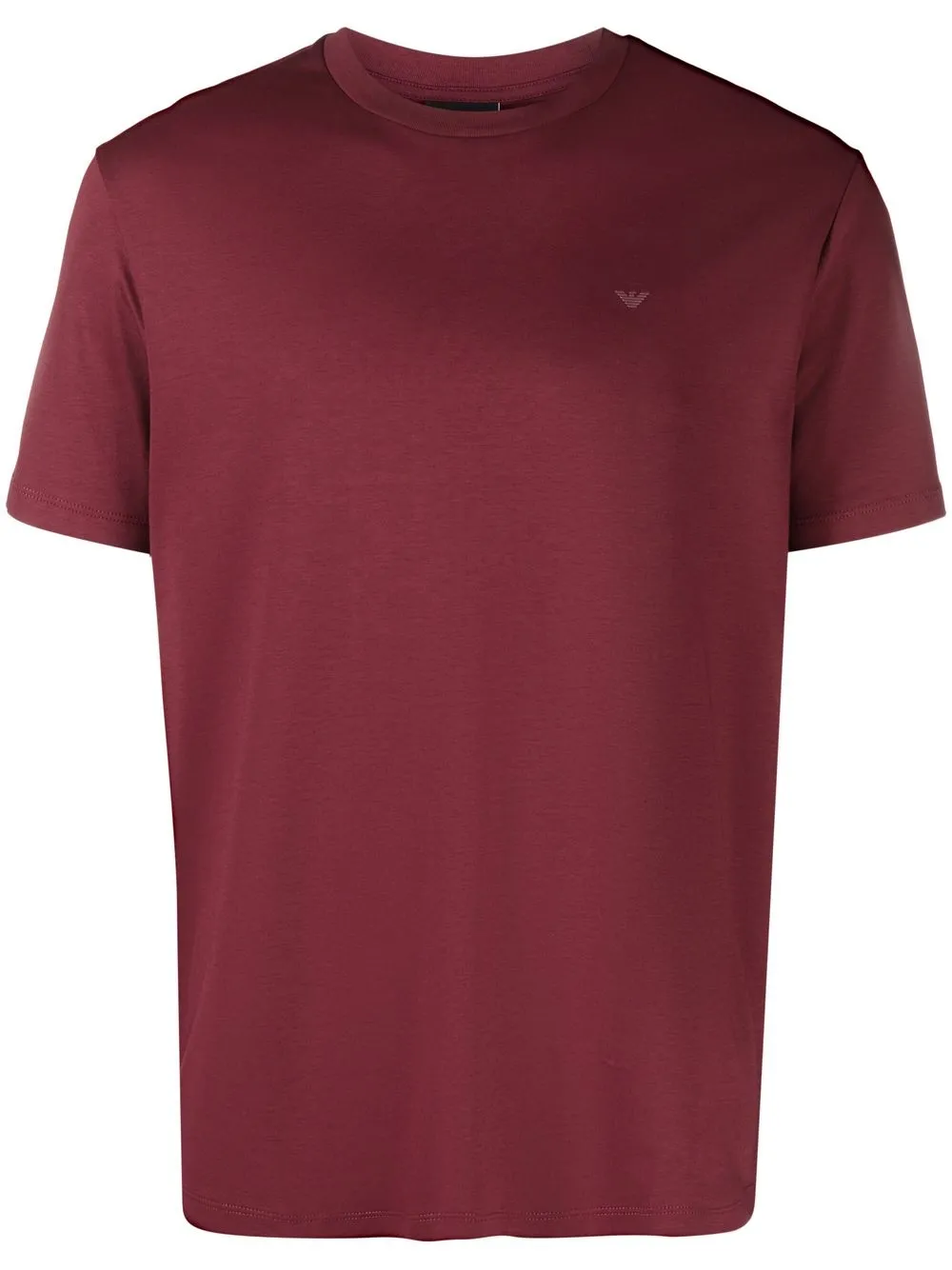 

Emporio Armani embroidered-logo cotton T-shirt