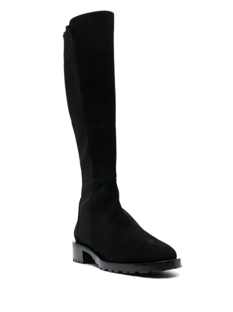 Stuart Weitzman slip-on knee-length boots SC719BLK - 1