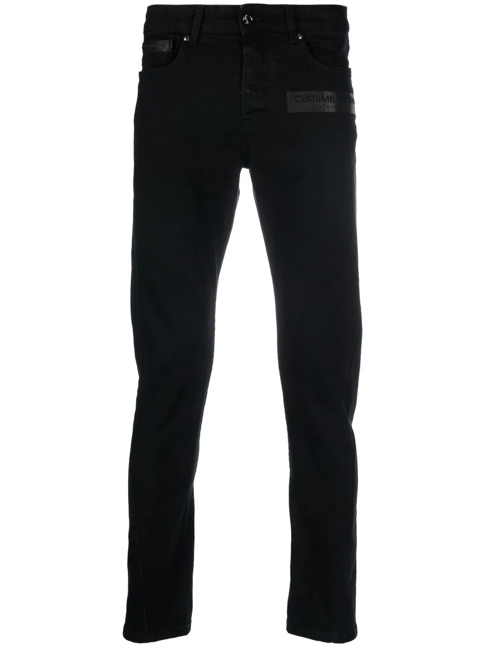 

costume national contemporary jeans slim - Negro