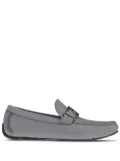 Ferragamo SF-buckle round-toe loafers - Grey